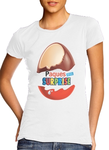 Tshirt Joyeuses Paques Inspired by Kinder Surprise femme