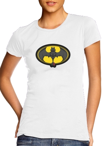 Tshirt Krokmou x Batman femme