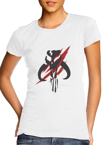 Tshirt Mandalorian symbol femme