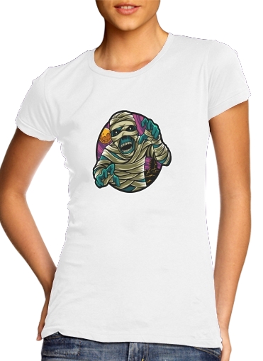 Tshirt mummy vector femme