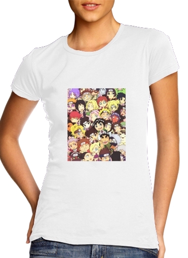 Tshirt Naruto Chibi Group femme