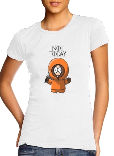 Tshirt Not Today Kenny South Park femme