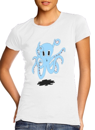 Magliette octopus Blue cartoon 