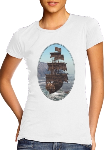 Tshirt Pirate Ship 1 femme