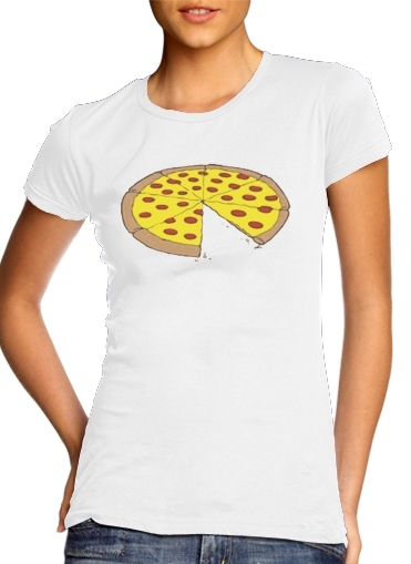 Tshirt Pizza Delicious femme