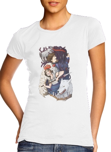 Tshirt Princess Mononoke Inspired femme