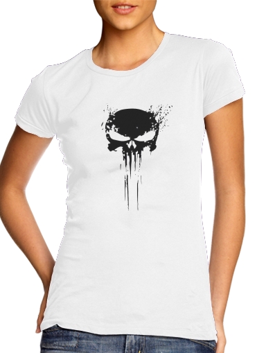Tshirt Punisher Skull femme