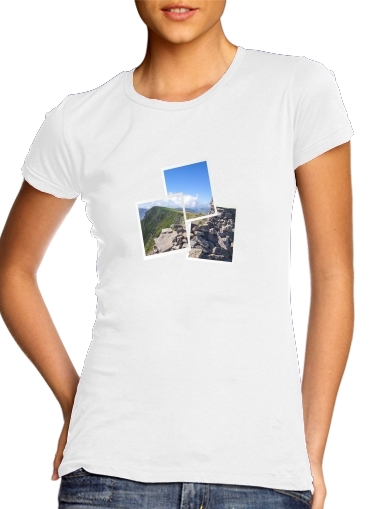 Tshirt Puy mary and chain of volcanoes of auvergne femme