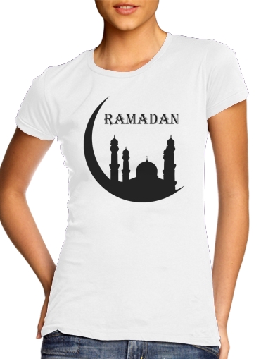 Tshirt Ramadan Kareem Mubarak femme