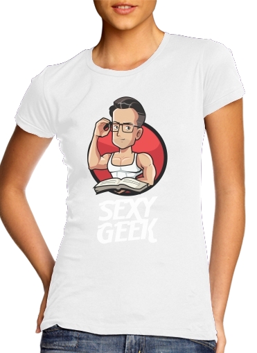 Tshirt Sexy geek femme