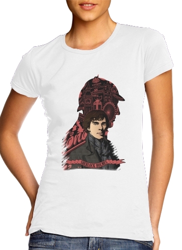 Tshirt Sherlock Holmes femme