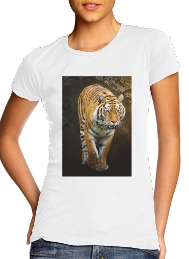 Tshirt Siberian tiger femme