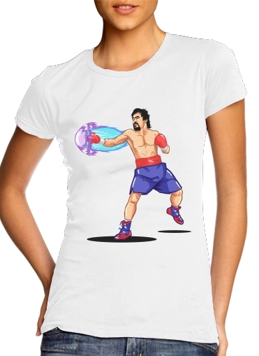 Tshirt Street Pacman Fighter Pacquiao femme