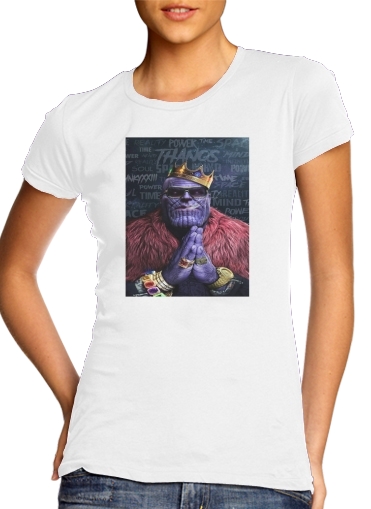 Tshirt Thanos mashup Notorious BIG femme