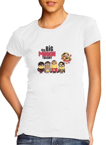 Tshirt The Big Minion Theory femme