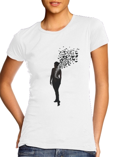 Tshirt The Butterfly Transformation femme