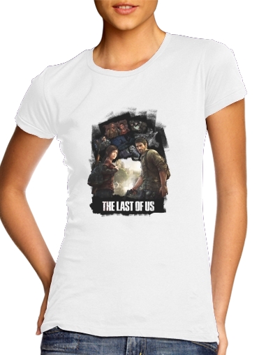 Tshirt The Last Of Us Zombie Horror femme