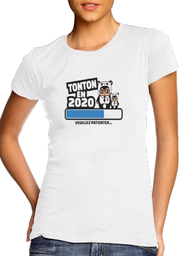 Tshirt Tonton en 2020 Cadeau Annonce naissance femme
