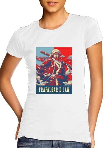 Tshirt Trafalgar D Law Pop Art femme