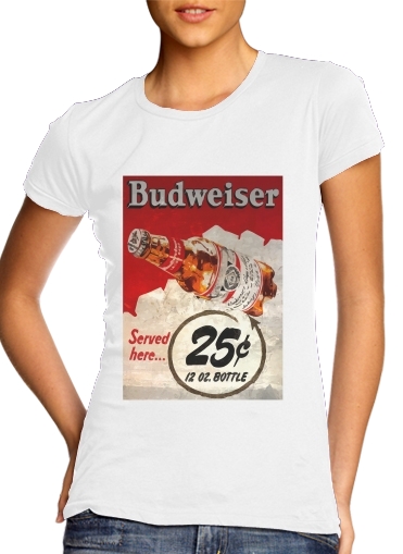 Tshirt Vintage Budweiser femme