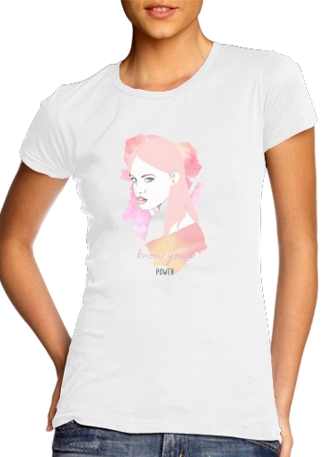 Tshirt Woman Fight For power femme
