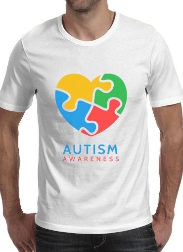 Tshirt Autisme Awareness homme