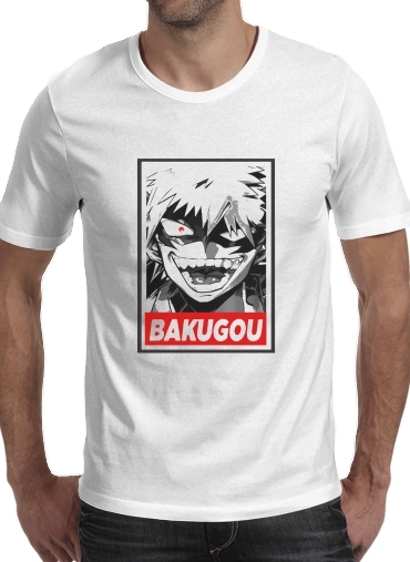 Tshirt Bakugou Suprem Bad guy homme