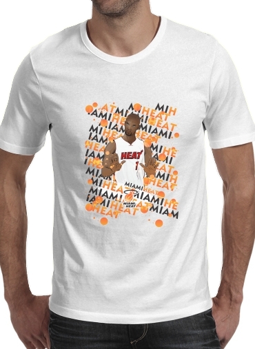 Tshirt Basketball Stars: Chris Bosh - Miami Heat homme