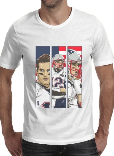 Tshirt Brady Champion Super Bowl XLIX homme