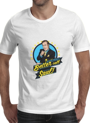 Tshirt Breaking Bad Better Call Saul Goodman lawyer homme