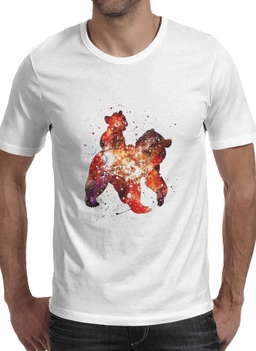 Tshirt Brother Bear Watercolor homme