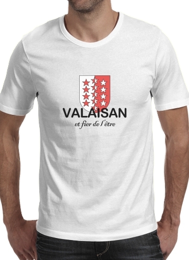Tshirt Canton Vallese homme