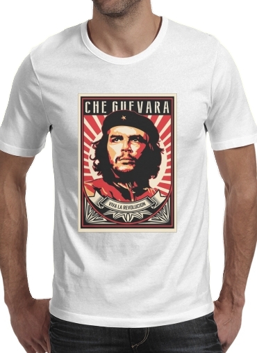 Tshirt Che Guevara Viva Revolution homme