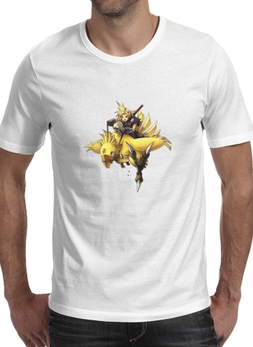 Tshirt Chocobo and Cloud homme