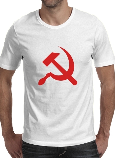 Tshirt Falce comunista e martello homme