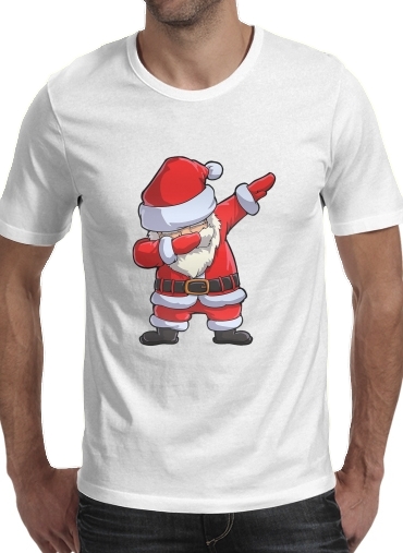 Tshirt Dabbing Santa Claus Christmas homme