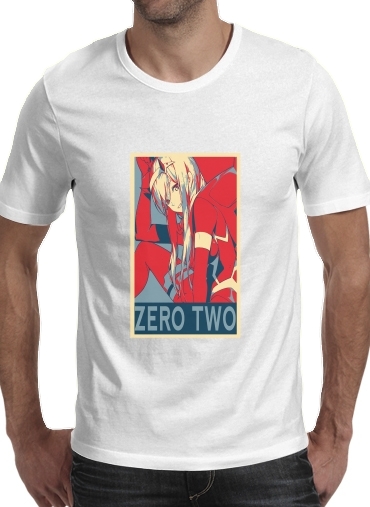 Tshirt Darling Zero Two Propaganda homme