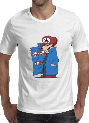 Tshirt Dealer Mushroom Feat Wario homme