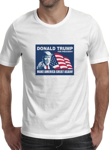 Tshirt Donald Trump Make America Great Again homme