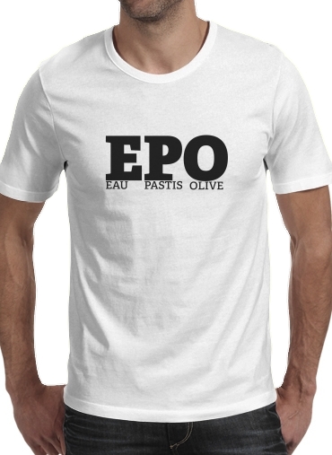 Tshirt EPO Eau Pastis Olive homme
