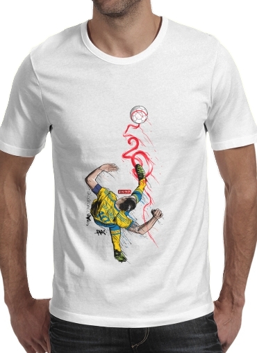 Tshirt FantaSweden Zlatan Swirl homme