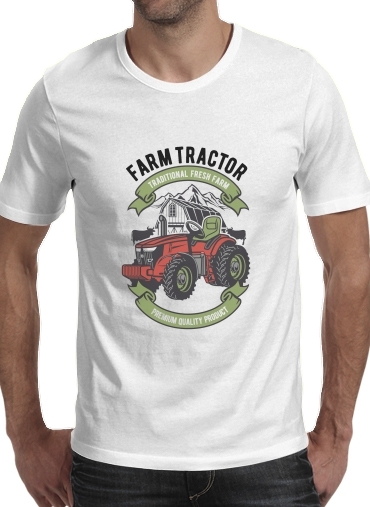 Tshirt Farm Tractor homme