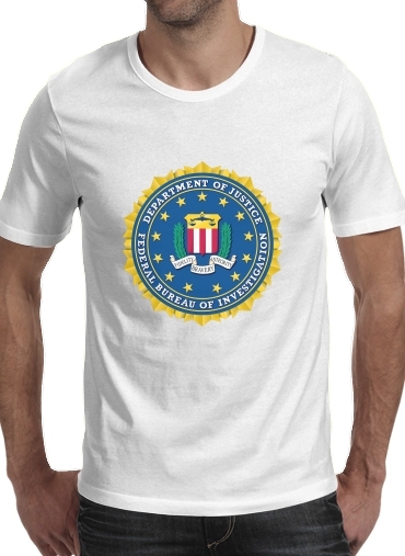 Tshirt FBI Federal Bureau Of Investigation homme