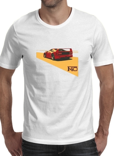 Tshirt Ferrari F40 Art Fan homme