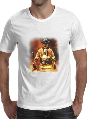 Tshirt Firefighter - pompiere homme