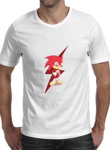 Tshirt Flash The Hedgehog homme