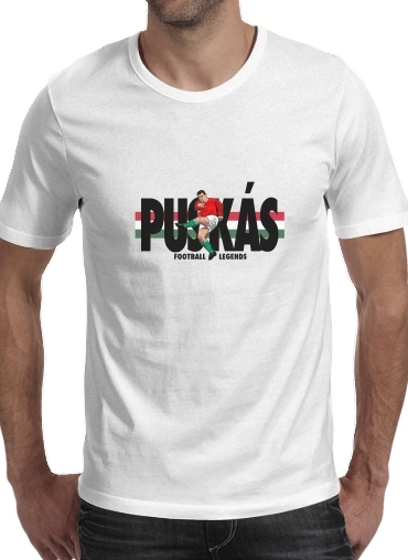 Tshirt Football Legends: Ferenc Puskás - Hungary homme