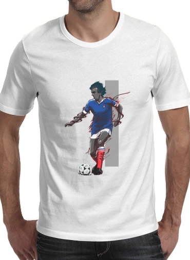 Tshirt Football Legends: Michel Platini - France homme