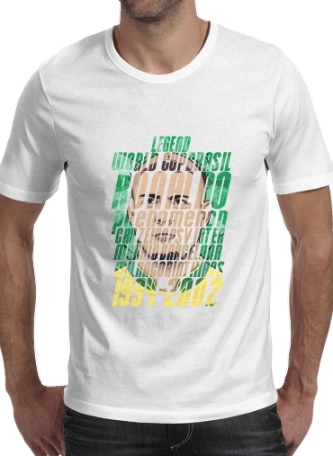 Tshirt Football Legends: Ronaldo R9 Brasil  homme