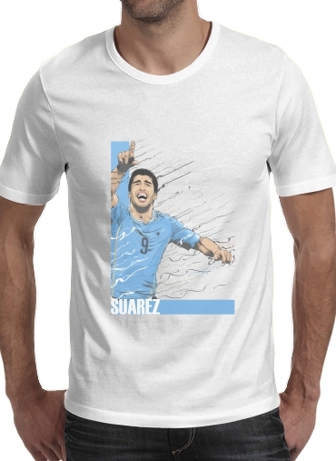 Tshirt Football Stars: Luis Suarez - Uruguay homme